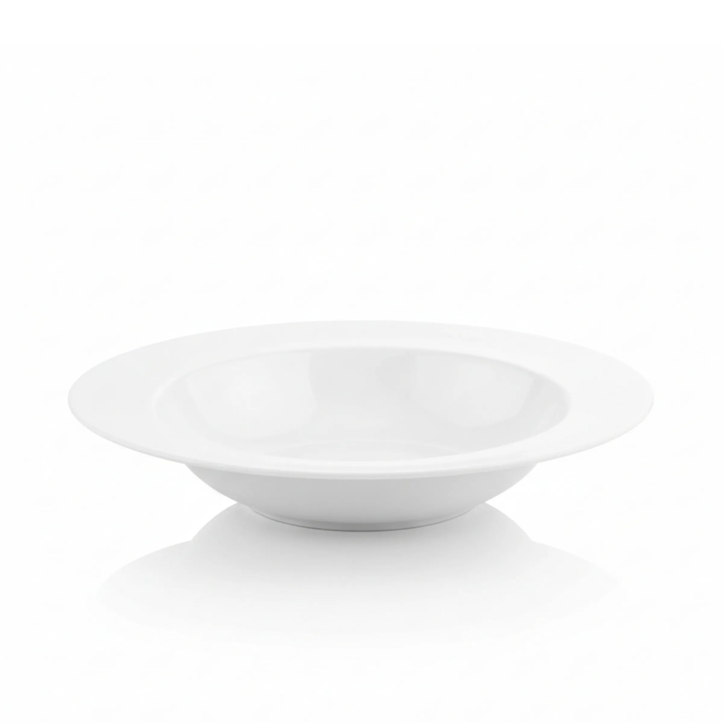 Wilmax Tiefer Teller 25,5 cm 600 ml Weiß aus Porzellan
