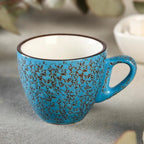 Wilmax Tasse 300 ml Blau aus Porzellan