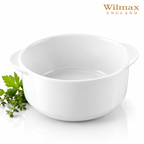 Wilmax Suppentasse 330 ml 11 cm Weiß aus Porzellan