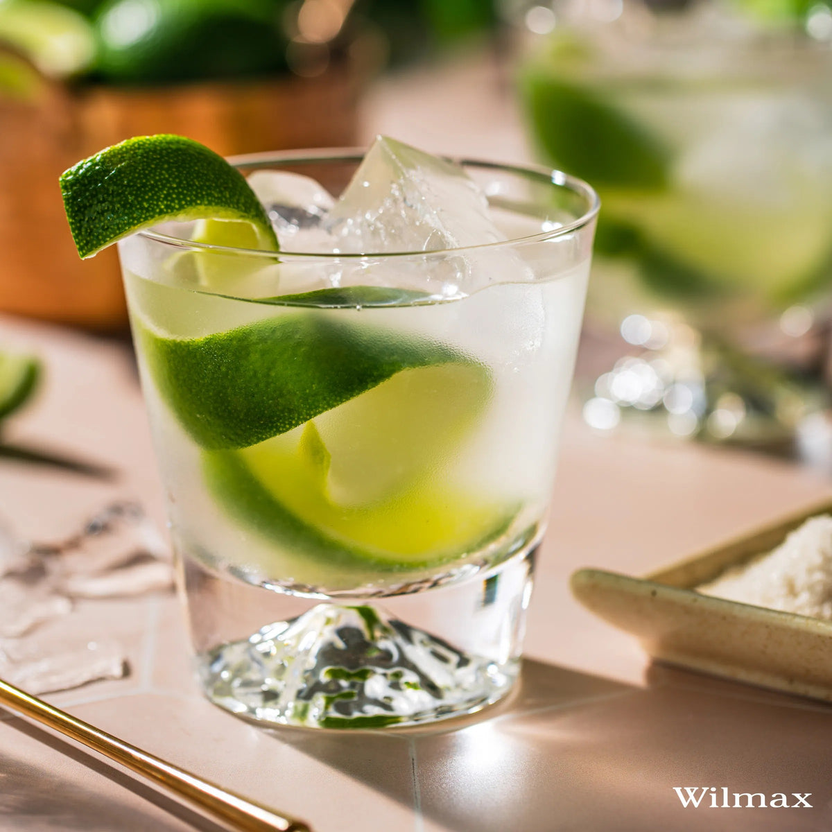 Wilmax Whiskyglas 250 ml 2er-Set Transparent aus Wilmax Crystalline-Serie