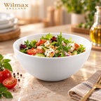 Wilmax Schale 11 cm 300 ml 4er-Set Weiß aus Porzellan