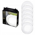 Wilmax Speiseteller 25,5 cm 6er-Set Weiß aus Porzellan