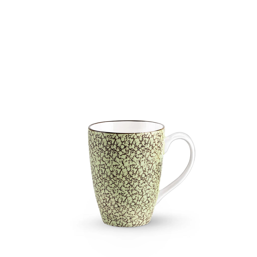 Wilmax Kaffeebecher 450 ml Pistazie aus Porzellan