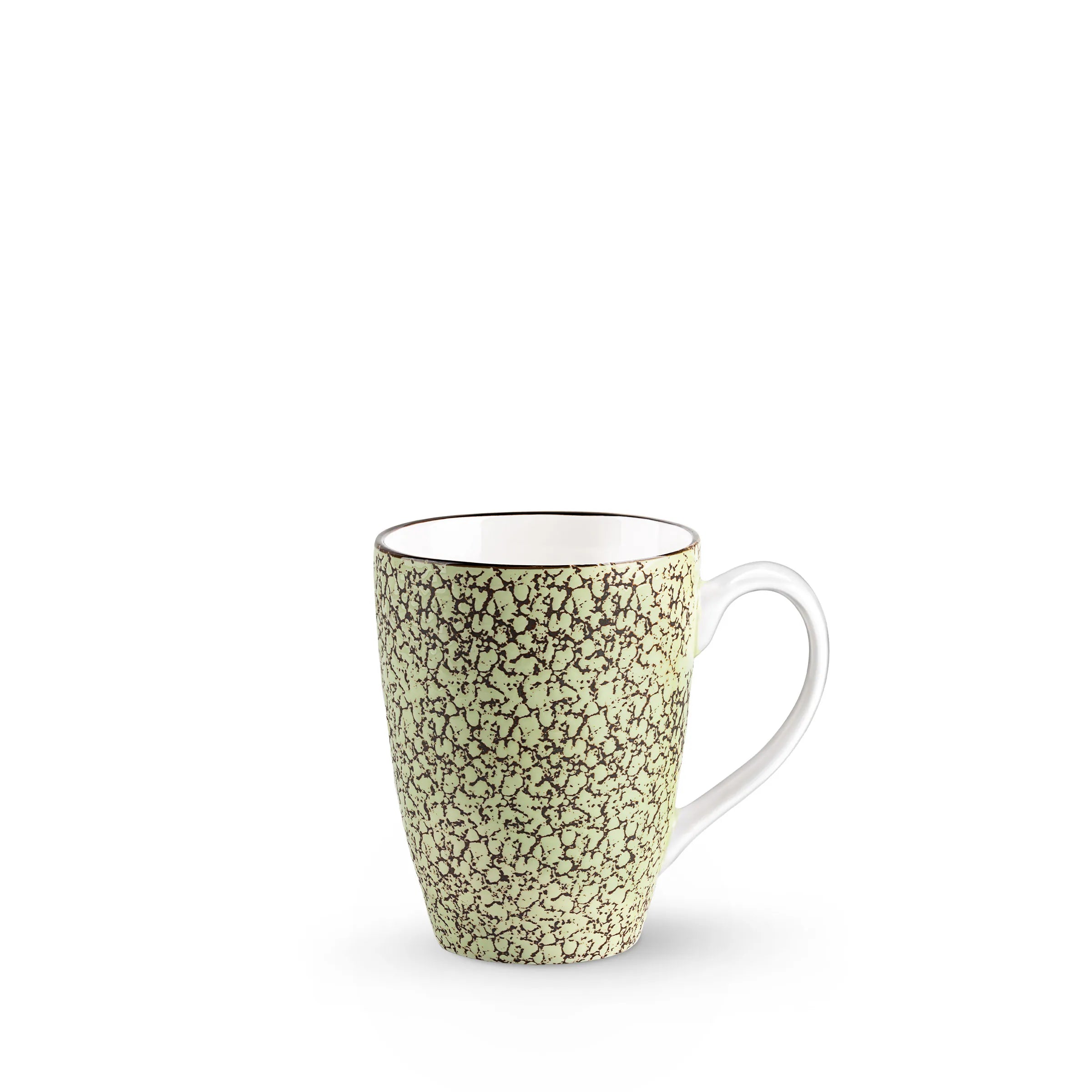 Wilmax Kaffeebecher 450 ml Pistazie aus Porzellan