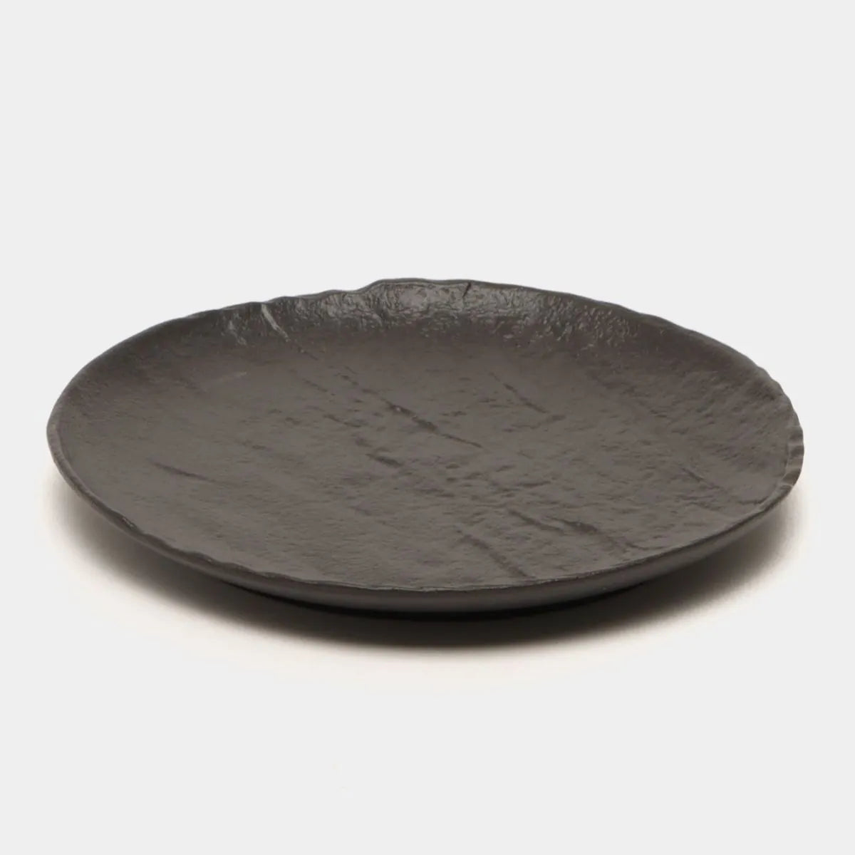 Wilmax Teller 18 cm Schwarz aus Porzellan