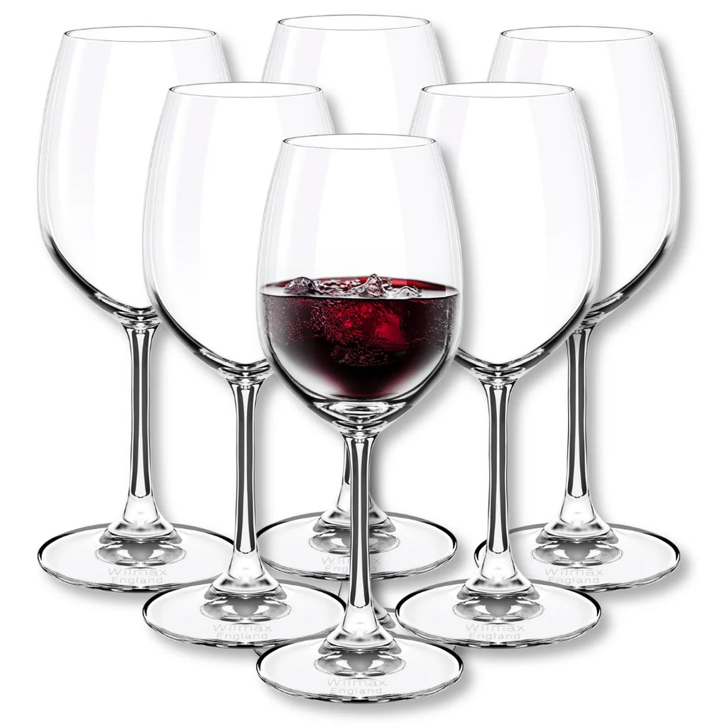 Wilmax Weinglas 420 ml 6er-Set Transparent aus Wilmax Crystalline-Serie