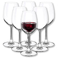 Wilmax Weinglas 420 ml 6er-Set Transparent aus Wilmax Crystalline-Serie