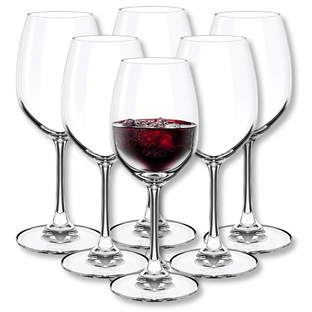 Wilmax Weinglas 420 ml 6er-Set Transparent aus Wilmax Crystalline-Serie