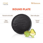 Wilmax Teller SlateStone Rund Schwarz 33 cm Porzellan WL-661129/A