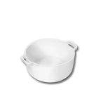 Wilmax Auflaufform mit Griffen 910 ml Weiß aus Porzellan