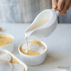 Wilmax Ramekin 3-teilig Weiß aus Porzellan