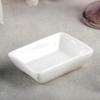 Wilmax Saucenschale 8 × 6 cm Weiß aus Porzellan