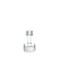 Wilmax Kerzenhalter 10 × 6 cm Transparent aus Glas