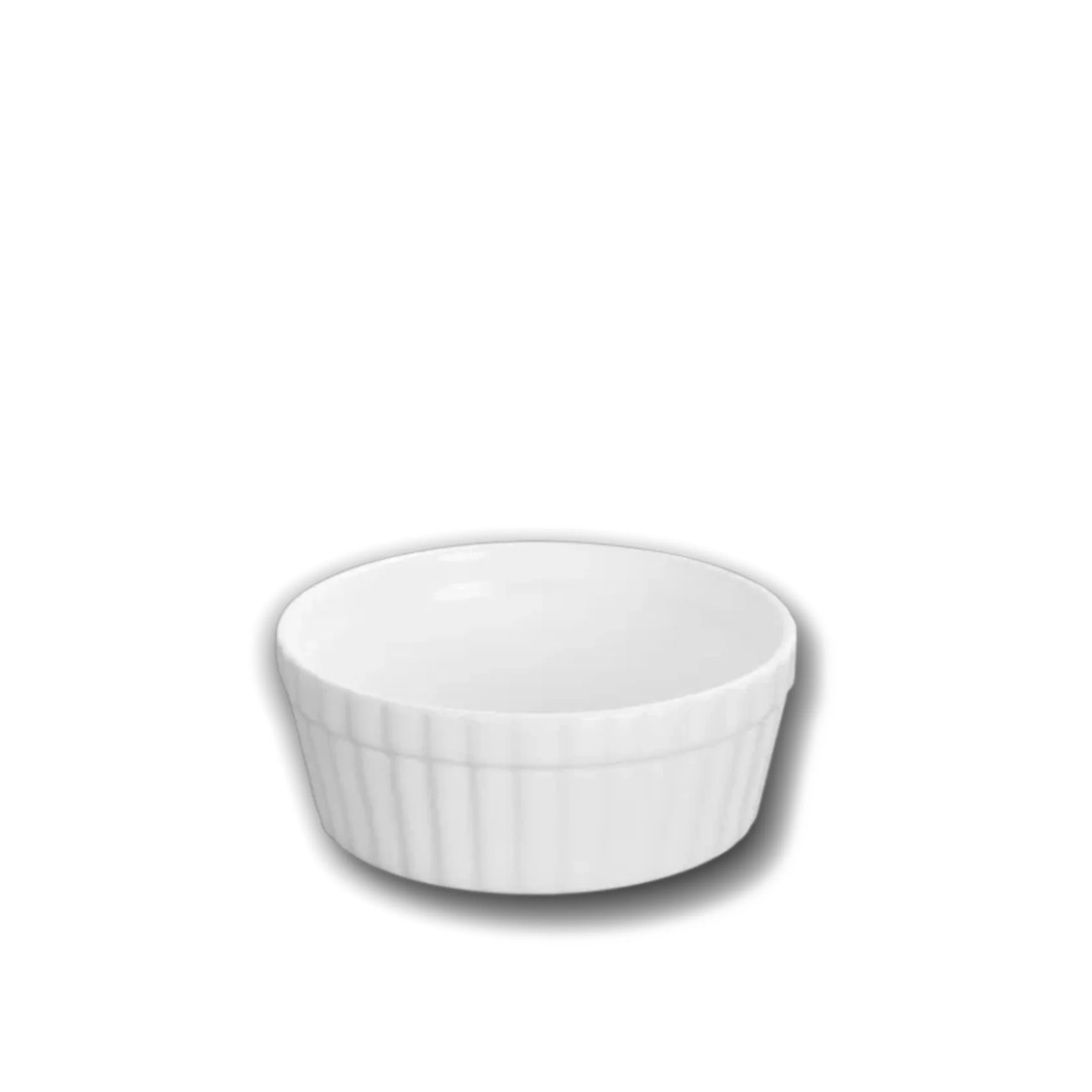 Wilmax Snack- und Dessertschale 9 cm 130 ml Weiß aus Porzellan