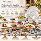 Wilmax Schale 300 ml 11,5 cm Weiß aus Porzellan