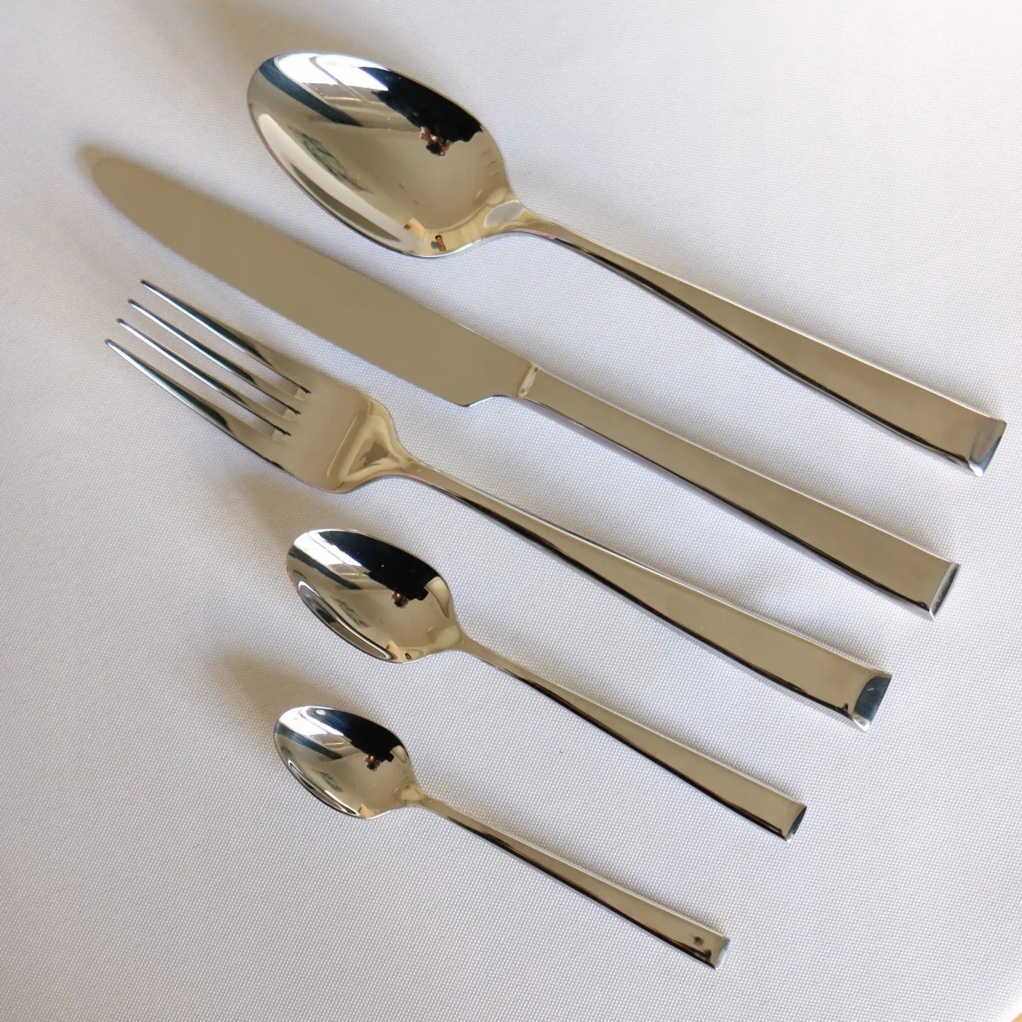 Wilmax Teelöffel 14 cm Silber aus Edelstahl