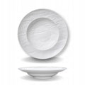 Wilmax Tiefer Teller 25,5 cm 350 ml Weiß aus Porzellan