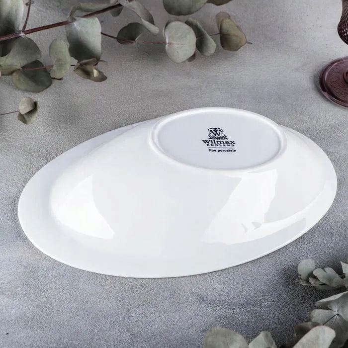 Wilmax Ovale Schale 27,5 × 18,5 cm Weiß aus Porzellan