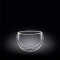 Wilmax Doppelwandige Glasschale 250 ml Transparent WL-888755/A