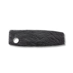 Wilmax Servierplatte 32,5 × 10 cm Schwarz aus Porzellan