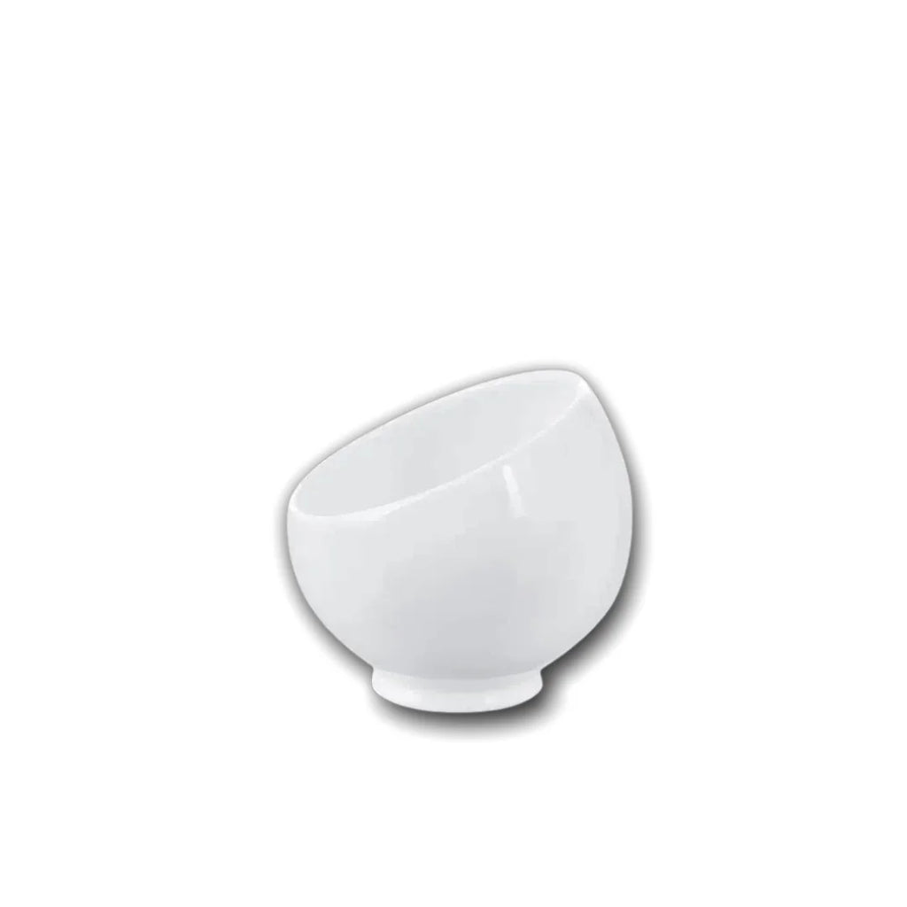 Wilmax Zuckerschale 8,5 × 9 cm 6er-Set Weiß aus Porzellan