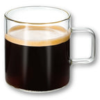Wilmax Glastasse 100 ml Transparent aus Borosilikatglas