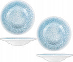 Wilmax Tiefer Teller 27 cm 400 ml 2er-Set Mehrfarbig aus Porzellan