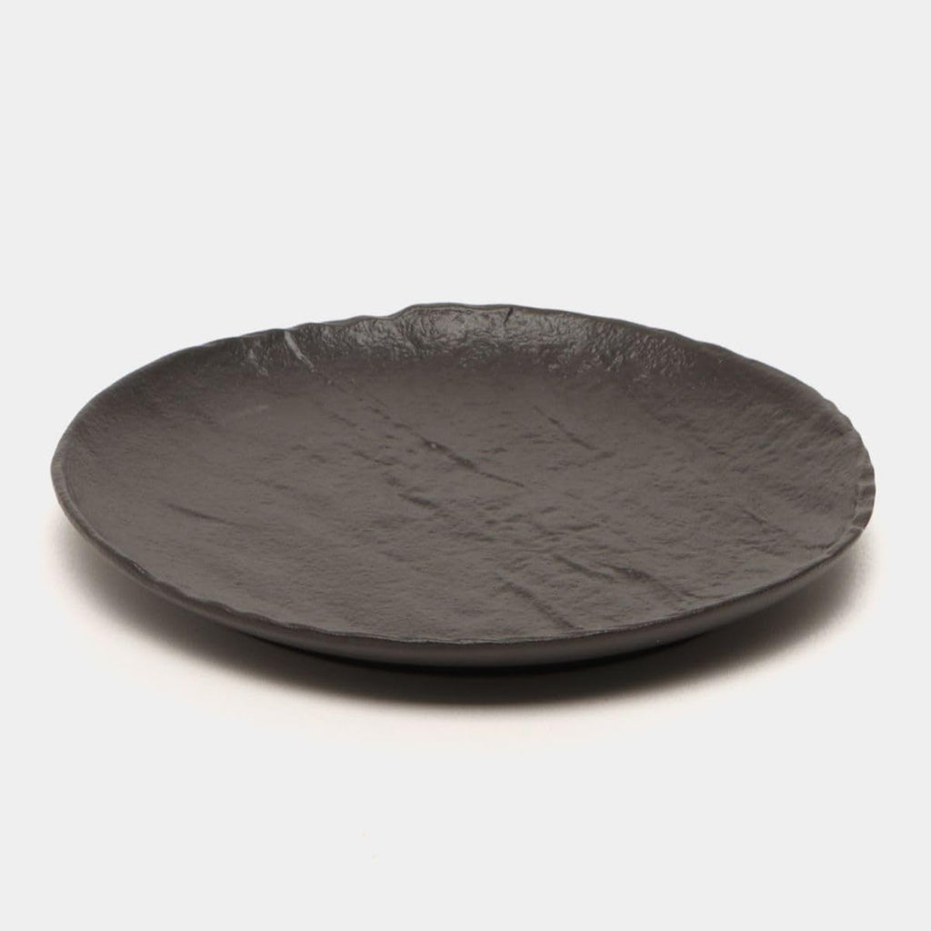 Wilmax Teller 18 cm 6er-Set Schwarz aus Porzellan
