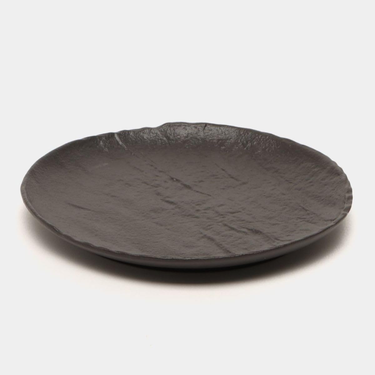 Wilmax Teller 18 cm 6er-Set Schwarz aus Porzellan