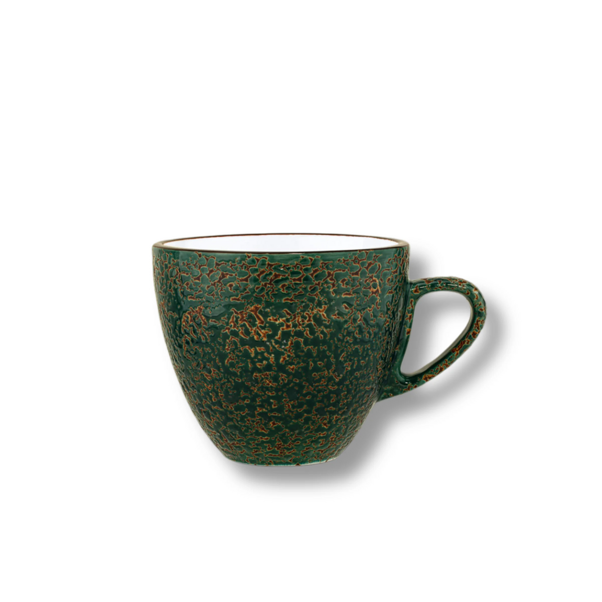 Wilmax Tasse 300 ml Grün aus Porzellan