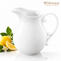 Wilmax Krug 830 ml Weiß aus Porzellan