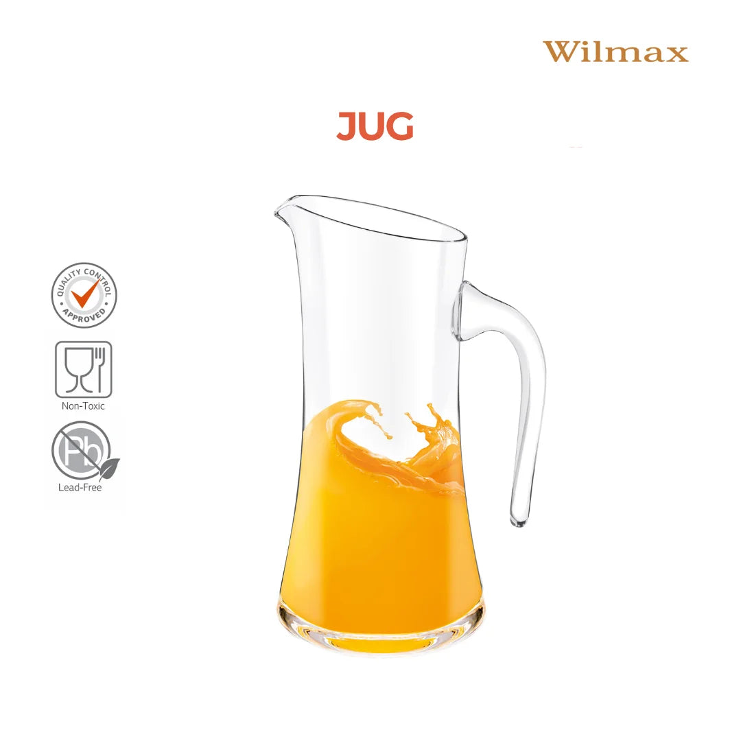 Wilmax Krug 1500 ml Transparent aus Wilmax Crystalline-Serie