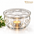 Wilmax Stövchen für Teekannen Transparent aus Glas