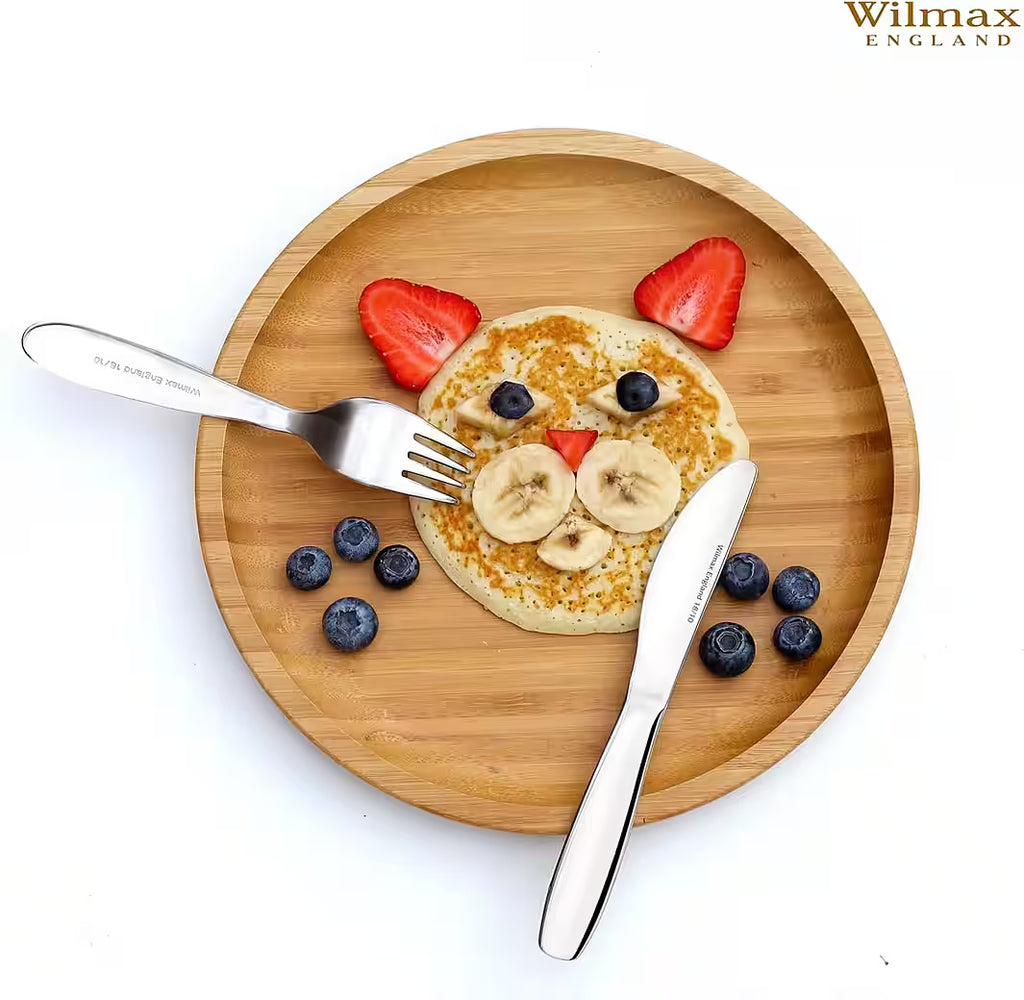 Wilmax Kinderbesteck Set 4-teilig Edelstahl WL-999901/4G