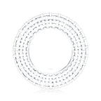 Wilmax Platzteller Ø 33 cm Transparent aus Glas