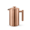 Wilmax French Press 1000 ml aus Edelstahl