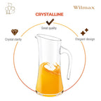 Wilmax Krug 1500 ml Transparent aus Wilmax Crystalline-Serie