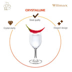 Wilmax Wodka- und Likörglas 65 ml 6er-Set Transparent aus Wilmax Crystalline-Serie