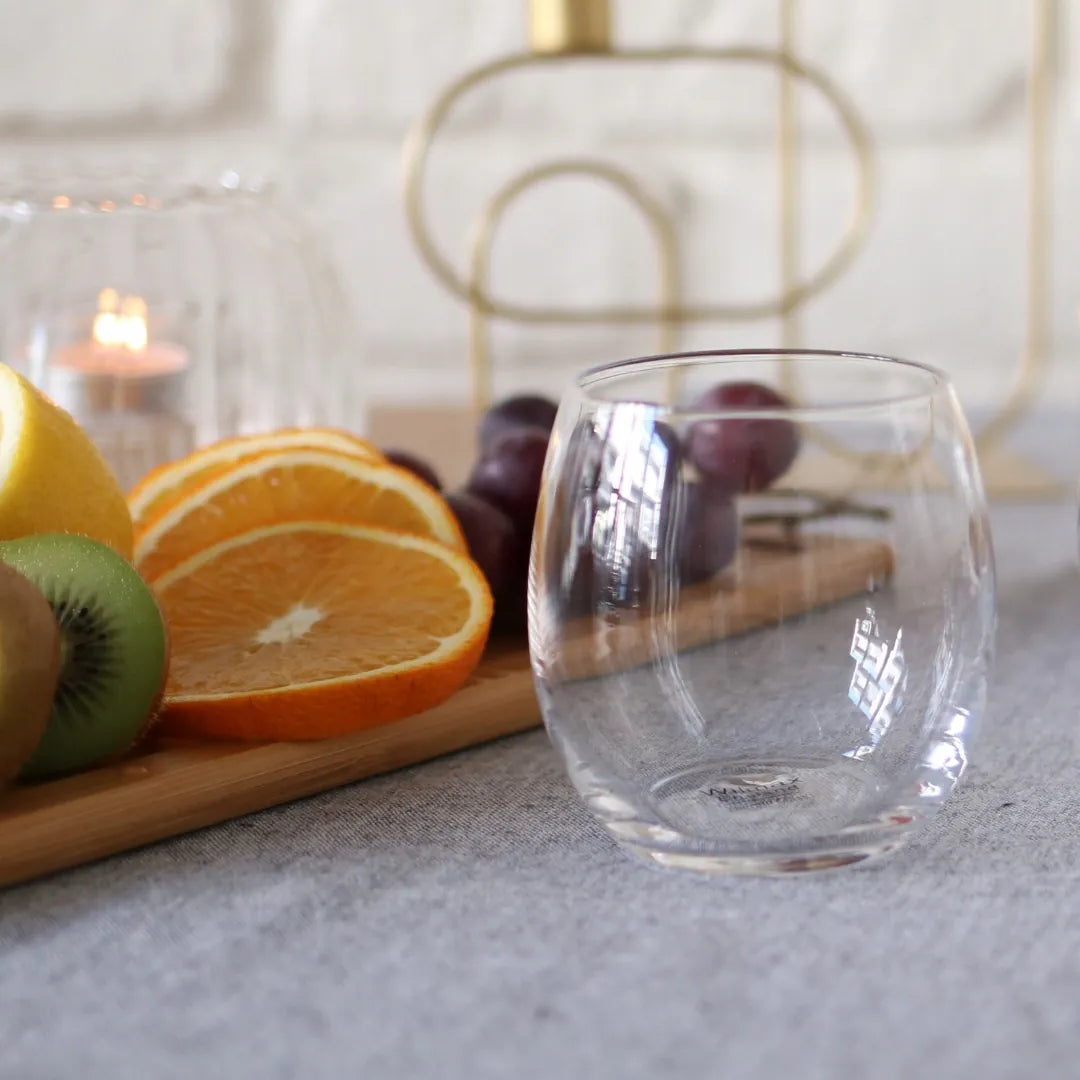 Wilmax Thermoglas 530 ml 6er-Set Transparent aus Borosilikatglas