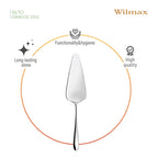 Wilmax Tortenheber 22 cm Silber aus Edelstahl