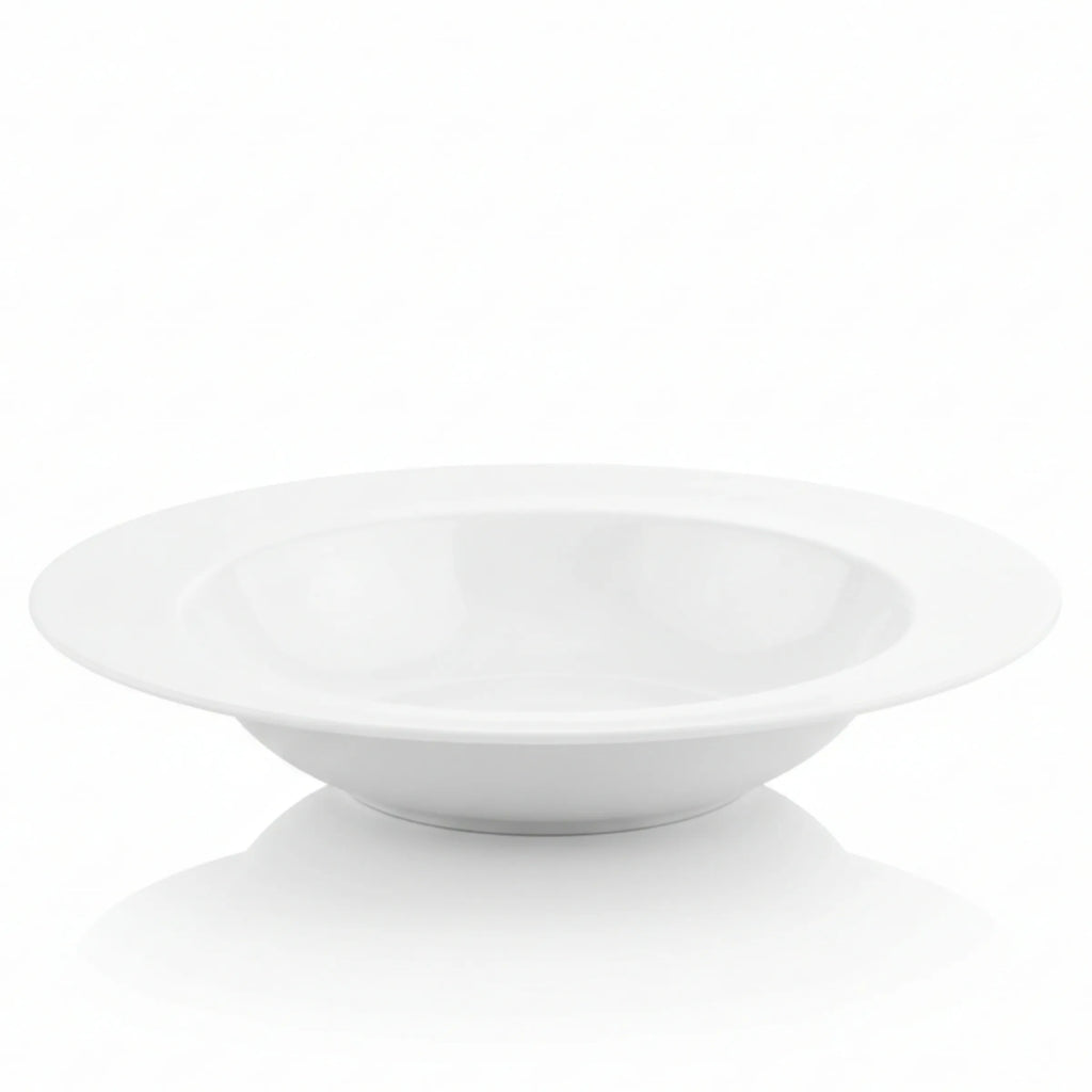 Wilmax Tiefer Teller 28 cm 800 ml Weiß aus Porzellan