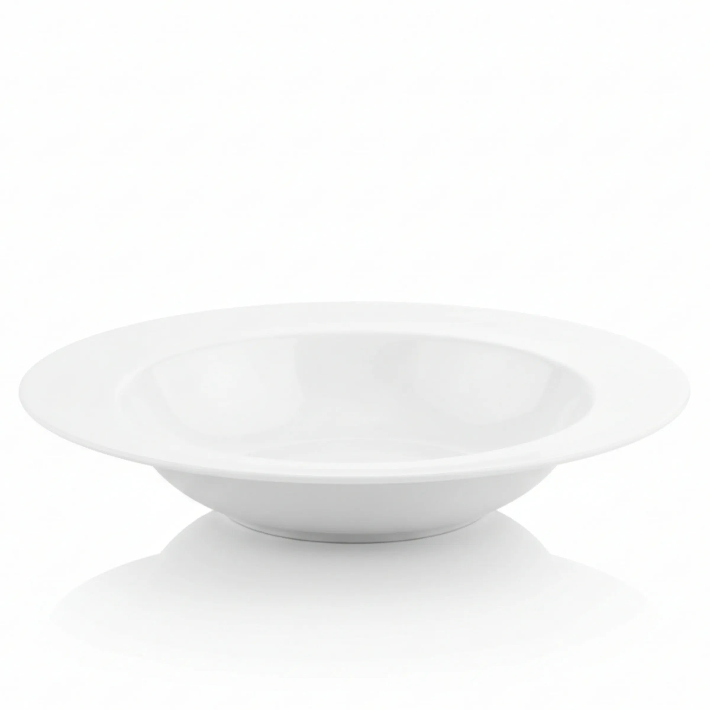 Wilmax Tiefer Teller 28 cm 800 ml Weiß aus Porzellan