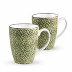 Wilmax Kaffeebecher 450 ml Pistazie aus Porzellan