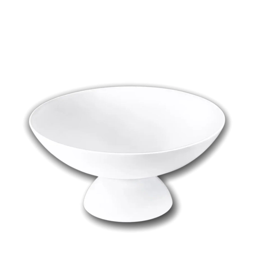 Wilmax Obstschale 24 × 11,5 cm Weiß aus Porzellan
