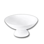Wilmax Obstschale 24 × 11,5 cm Weiß aus Porzellan