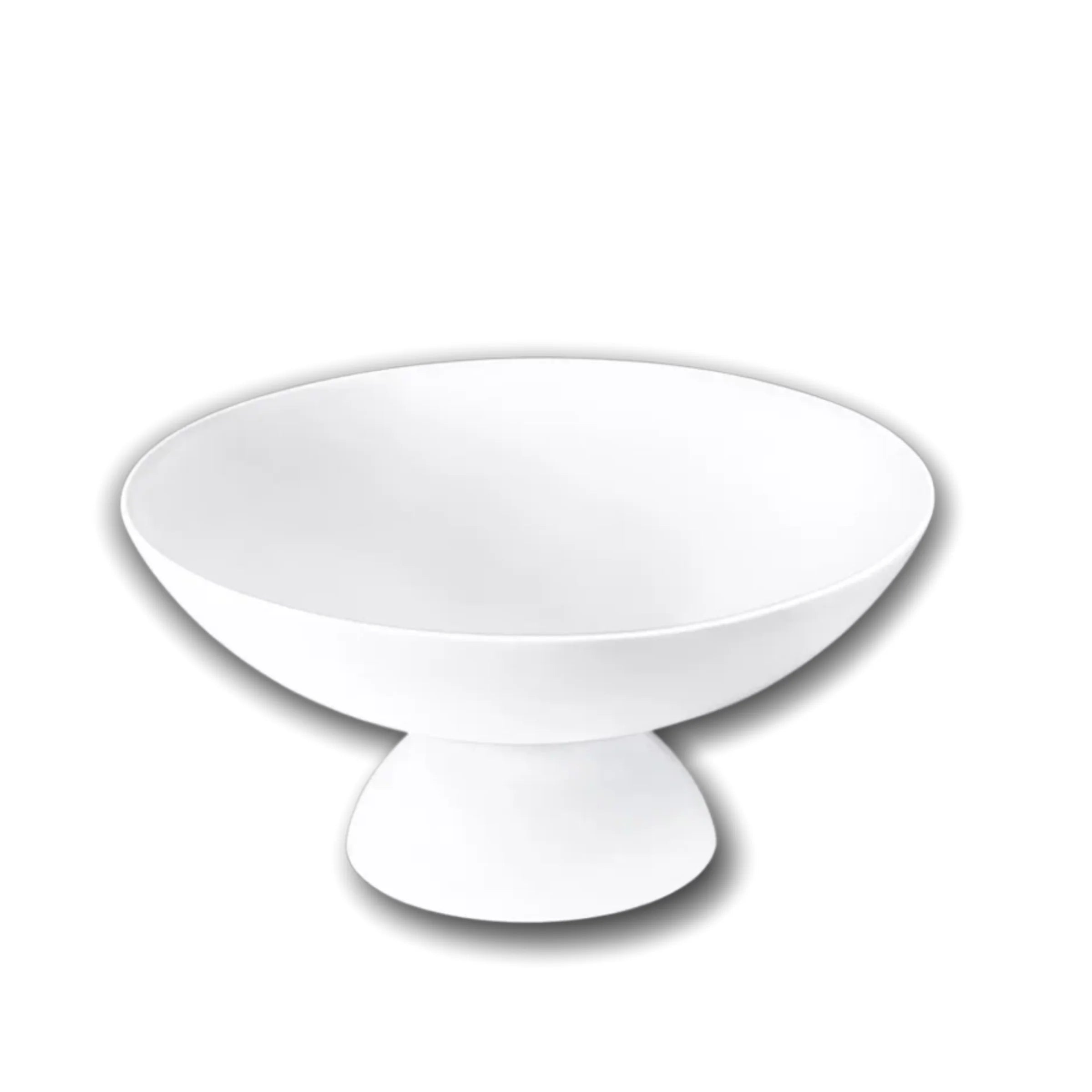 Wilmax Obstschale 24 × 11,5 cm Weiß aus Porzellan