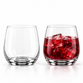 Wilmax Whiskyglas 400 ml 2er-Set Transparent aus Wilmax Crystalline-Serie