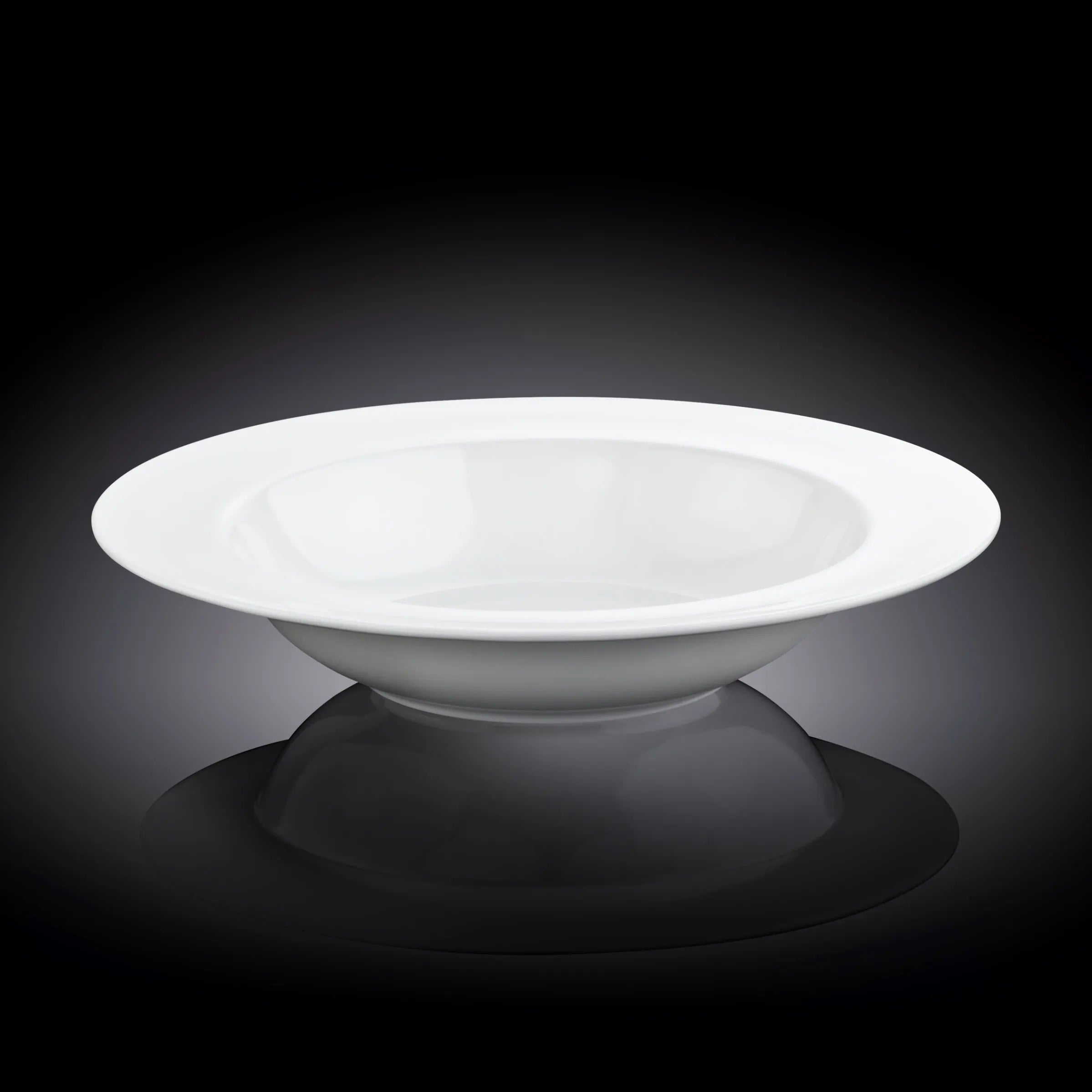 Wilmax Tiefer Teller 25,5 cm 600 ml Weiß aus Porzellan