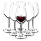 Wilmax Weinglas 350 ml 6er-Set Transparent aus Wilmax Crystalline-Serie