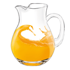 Wilmax Getränkeset 7-teilig mit Krug 2000 ml Transparent aus Crystalline-Glas und 6 Longdrinkgläser 540 ml Transparent aus Crystalline-Glas